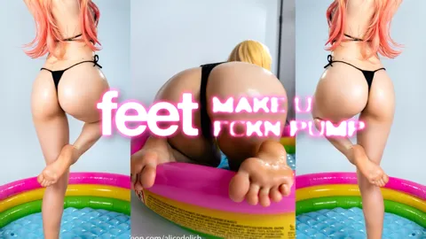 feet make u fckn pump